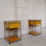Pair of USM Haller bedside