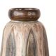 Art Deco period vase in green and gray glazed ceramic by Edouard G