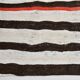 6x7 Natural White & Brown Kilim Rug, 183x212Cm