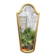Large wall mirror in gilded resin – neoclassical style – 1970s