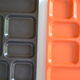 Set of 2 vintage 70's meal trays