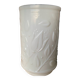 Large opaline white vase