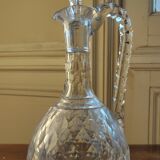 Carafe en cristal taillé 19 ème siècle