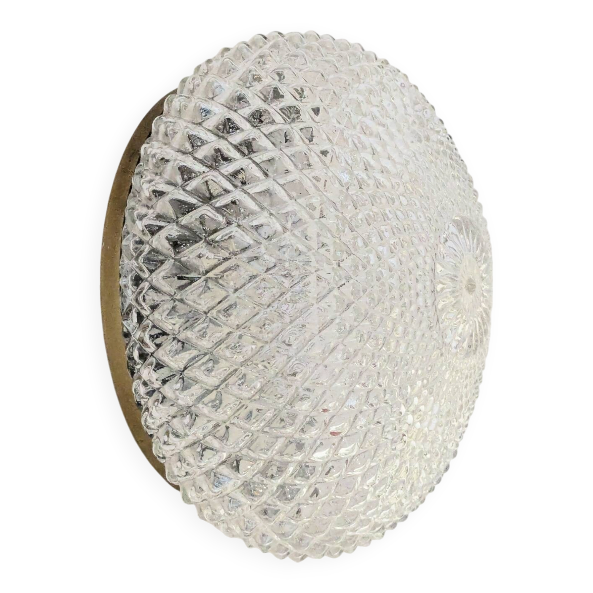 Limburg ceiling light with diamond points