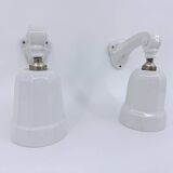 Art Deco porcelain wall lights