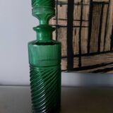 Italian vintage glass bottle