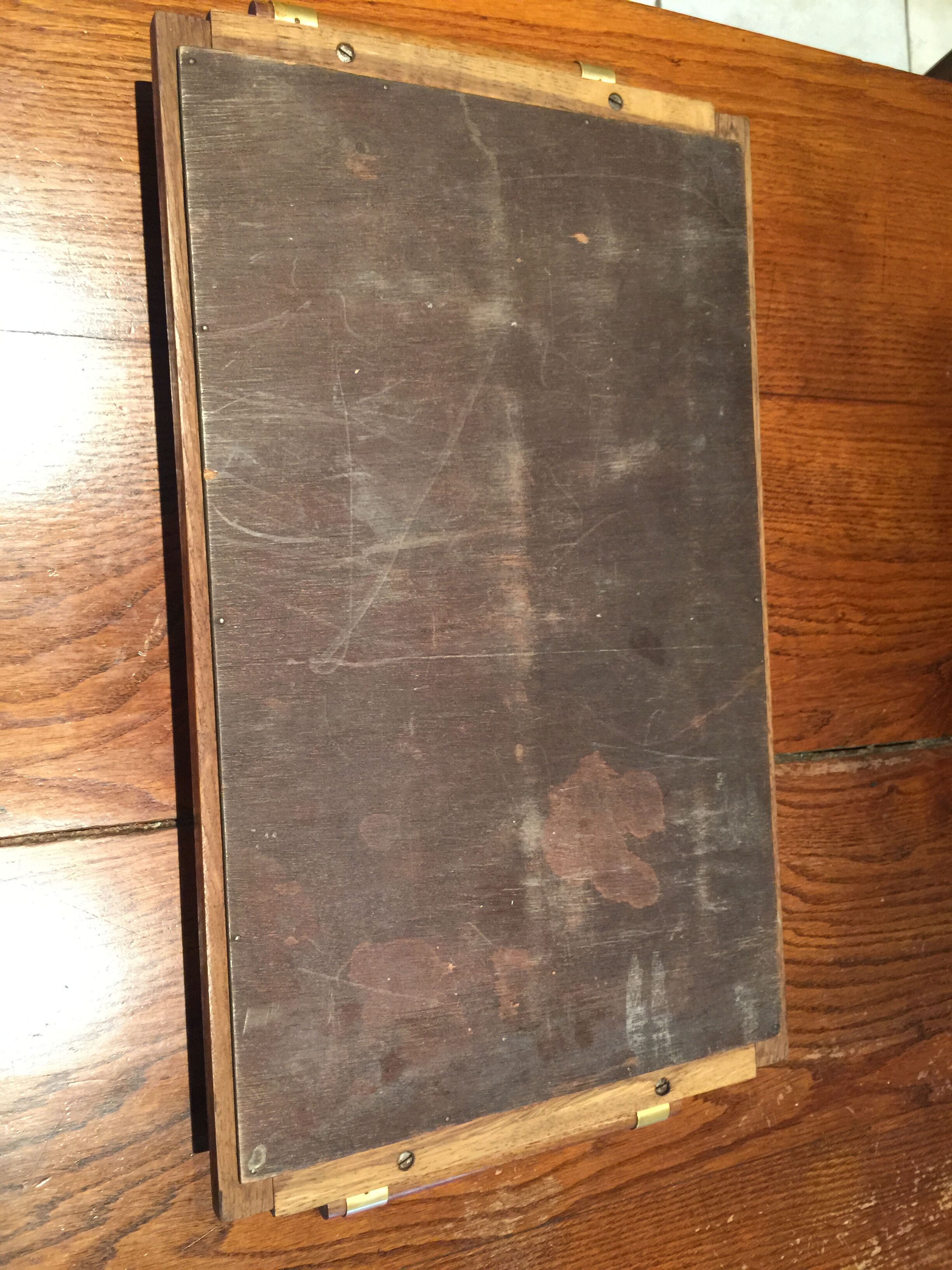 Art deco mirror tray