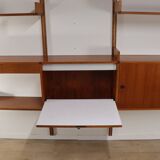 Modular wall bookcase, Minvielle edition by ARP – 1960