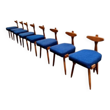 Guillerme and Chambron tripod chair from the 1950s.