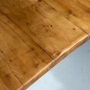 Grande table de monastère en bois style campagnard 298 cm