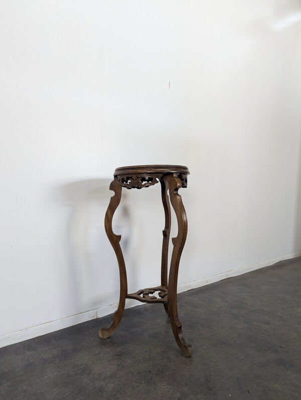 Sellette japonisante plateau marbre