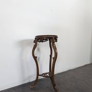 Sellette japonisante plateau marbre