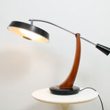 FASE President Pendulum in black with a walnut base