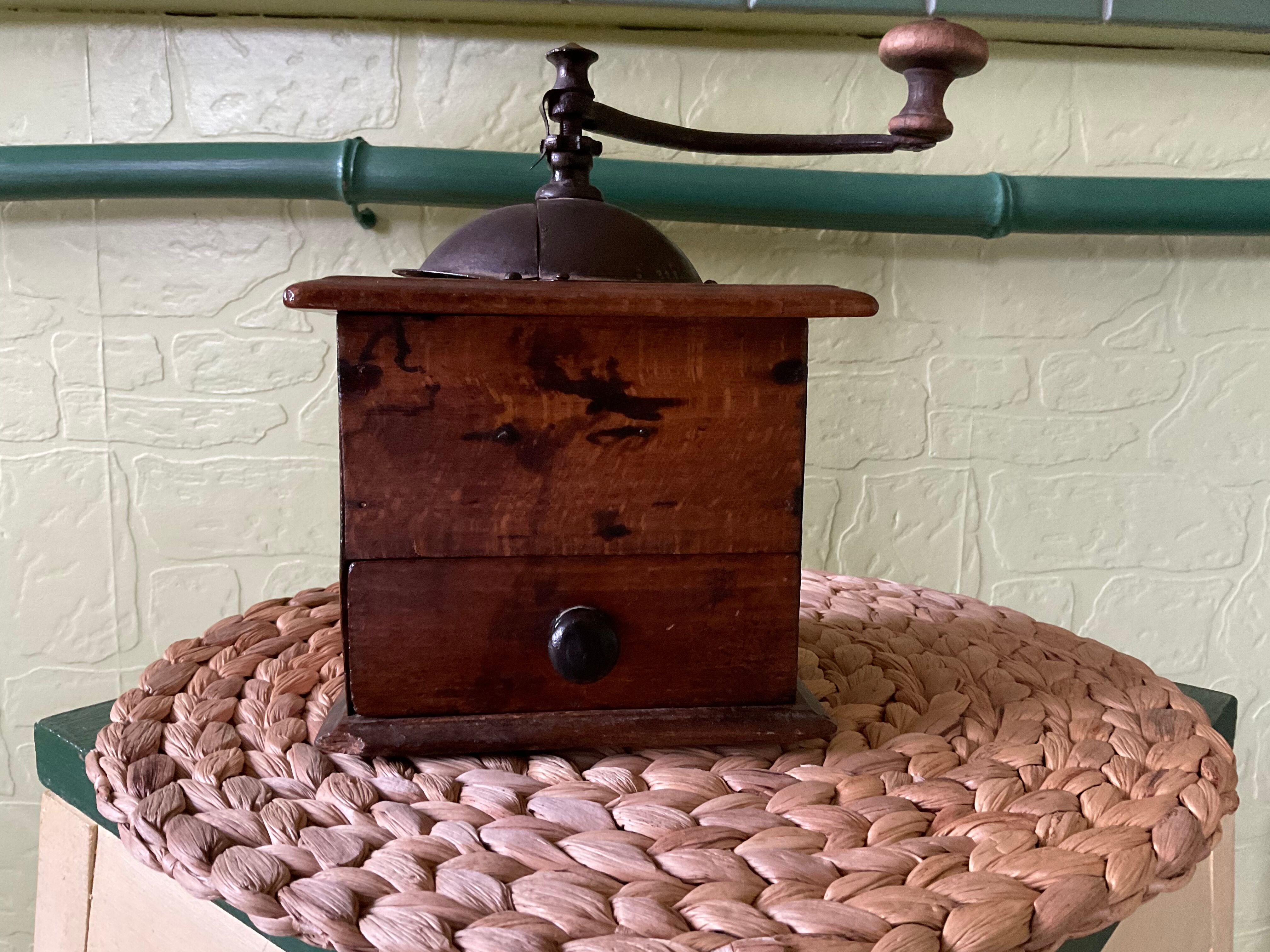 Old coffee grinder