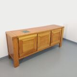 Vintage Maison Regain sideboard in solid elm from the 70s