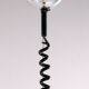 Vintage Space Age White hanging lamp Cristallux Germany 70