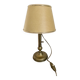 Brass bedside lamp