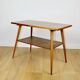 Polish coffee table console 1970s square-multifaceted
