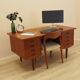 Teak desk, Danish design, 1970s, made in Denmark