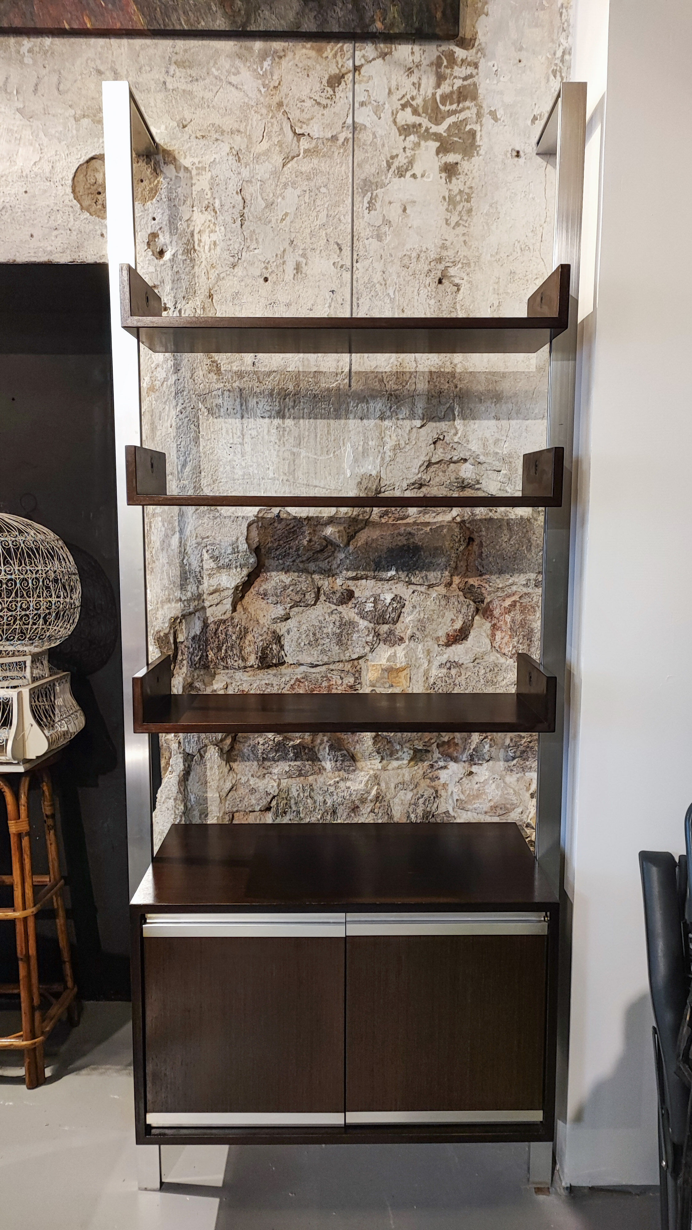 Wall shelf cabinet by designer Michel Ducaroy for the home line Roset