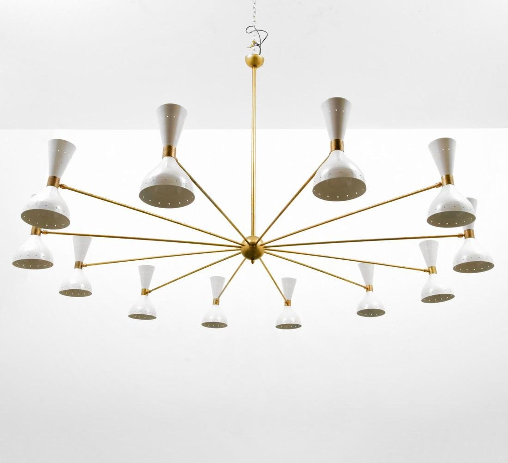 Italian chandelier in the style of the years 50/60