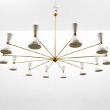 Italian chandelier in the style of the years 50/60
