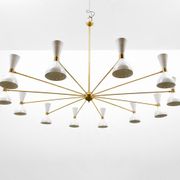 Italian chandelier in the style of the years 50/60
