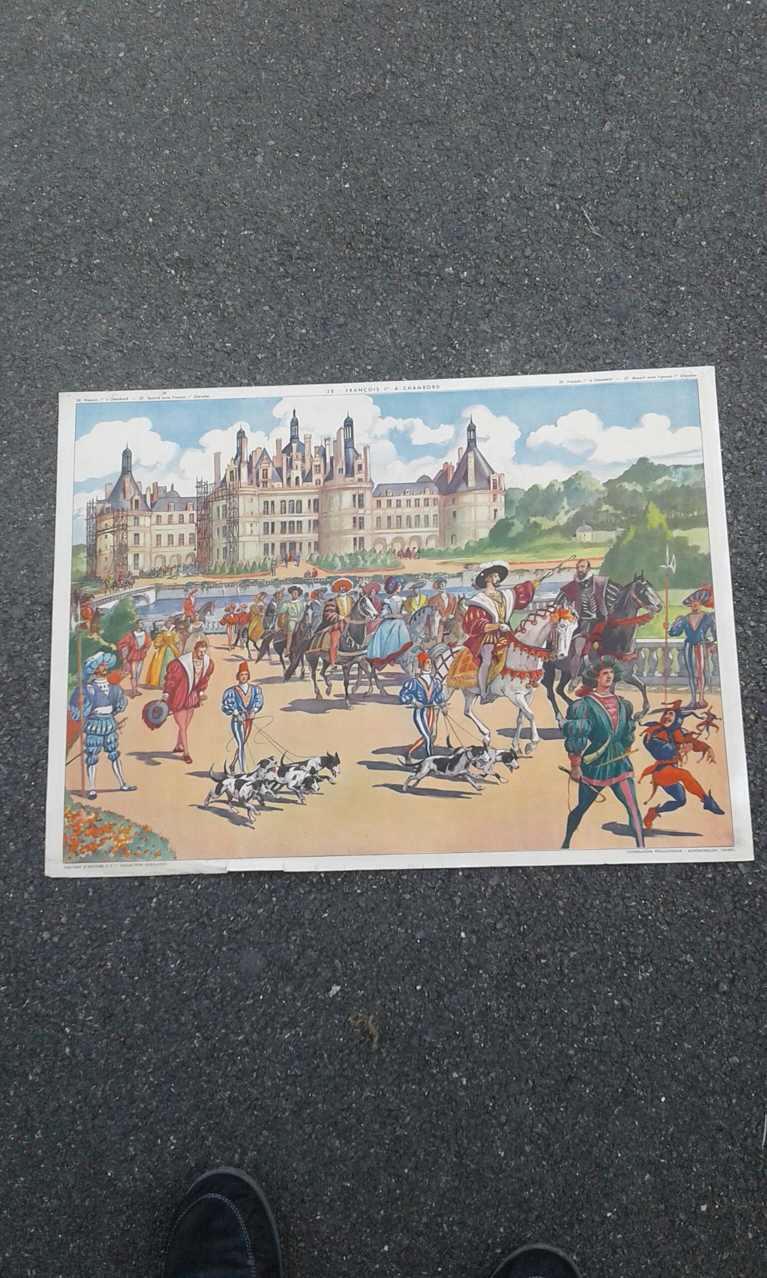 Displayed Rossiignol vintage 50s