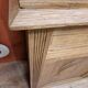 Sideboard two doors two drawers in renovated oak art deco style