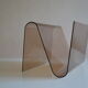 Modernist magazine holder pop space age plexiglas smokes vintage 70 years