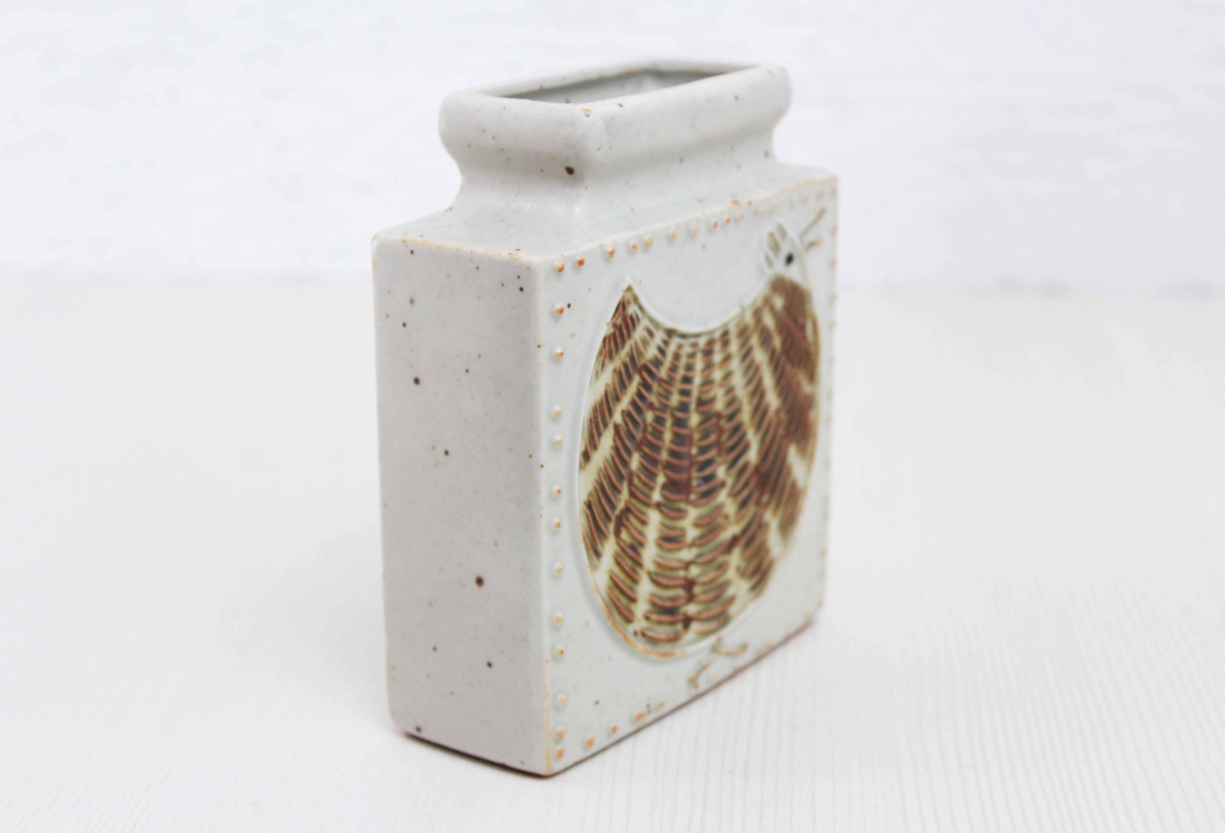 Scandinavian ceramic vase 1970