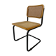 Chaise design Cesca modèle b32 en noir