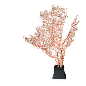 Gorgone rouge XXL Socle