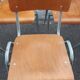 Set of 12 vintage industrial chairs