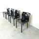 Model 4870 Dining Chairs by Anna Castelli Ferrieri for Kartell, 1980s, Set of 4
