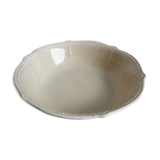 Beige opaque porcelain bowl