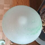 Vintage glass paste lamp