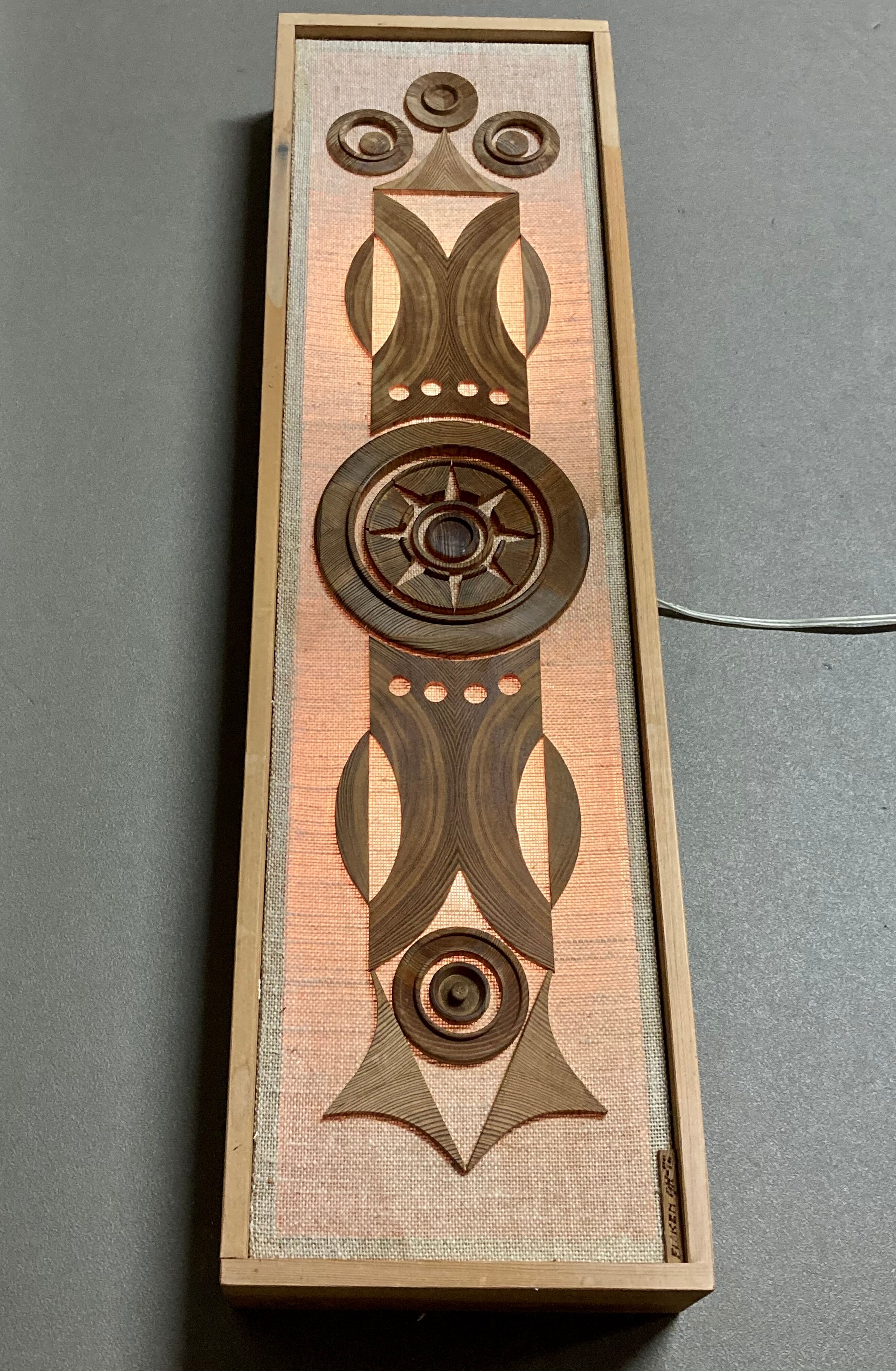 Scandinavian design wall lamp 1950