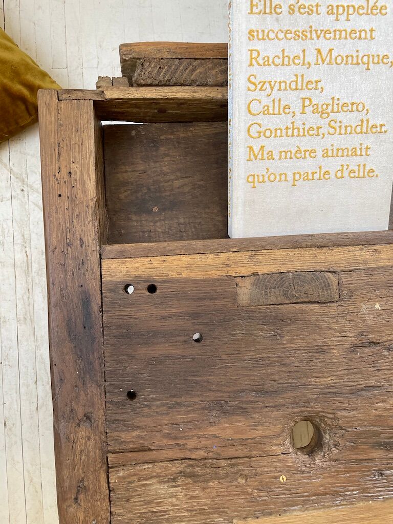 Brutally artisanal oak coffee table