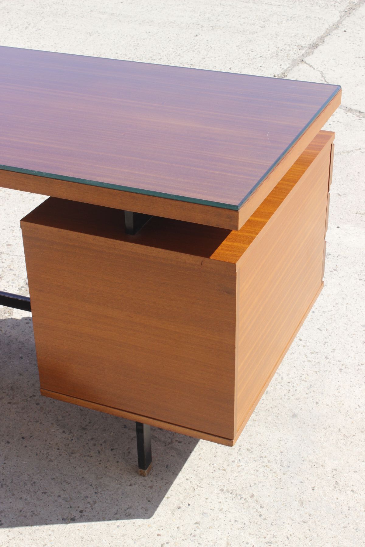 Office president by Pierre Guariche for Huchers Minvielle, France, 1950s