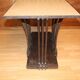 Table basse ou console en fer forgé art déco
