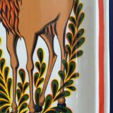 Ceramic "deer" dish in the 70s