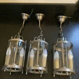 3 vintage lanterns
