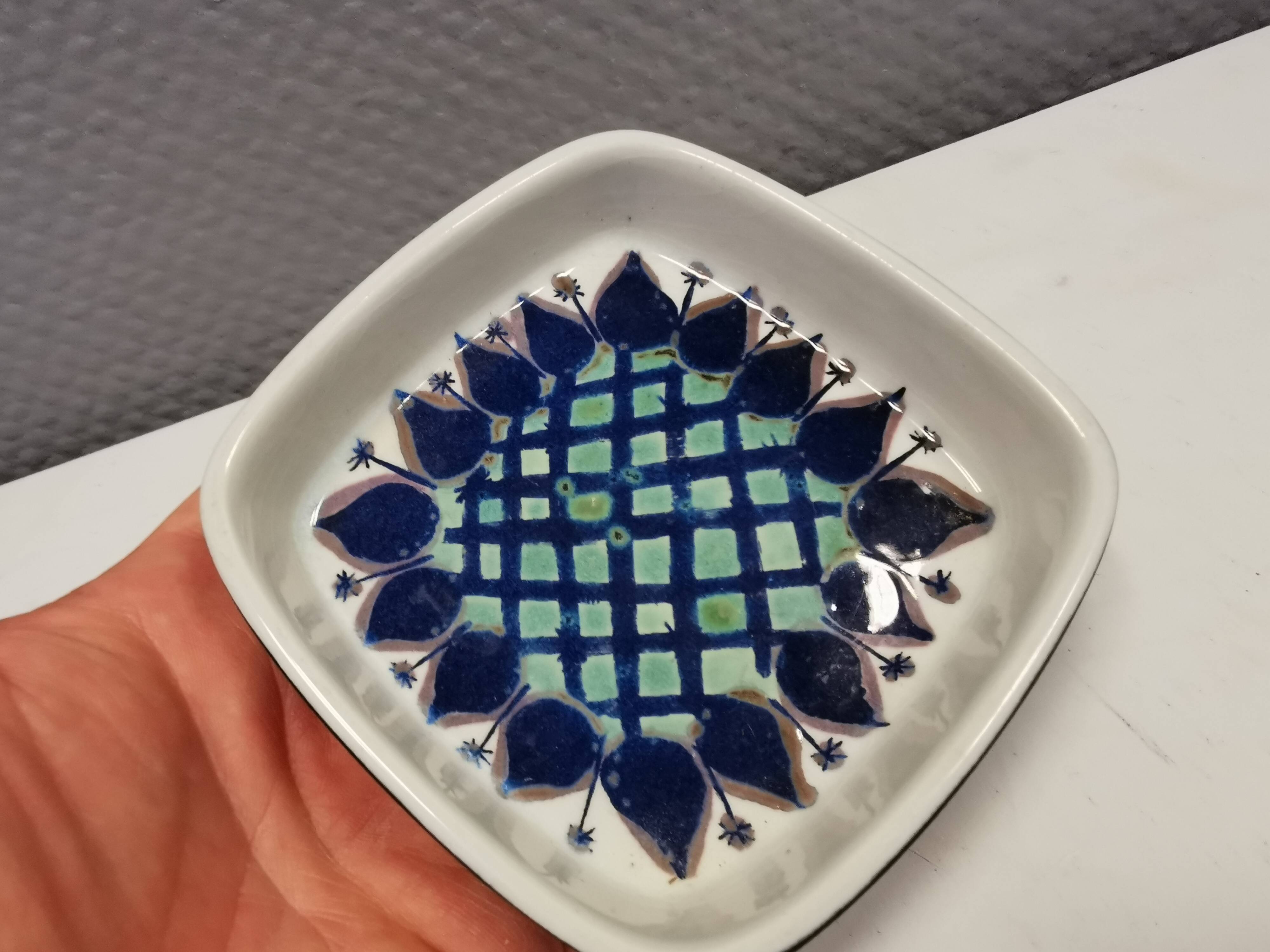 Small Faience bowl from Aluminia Denmark