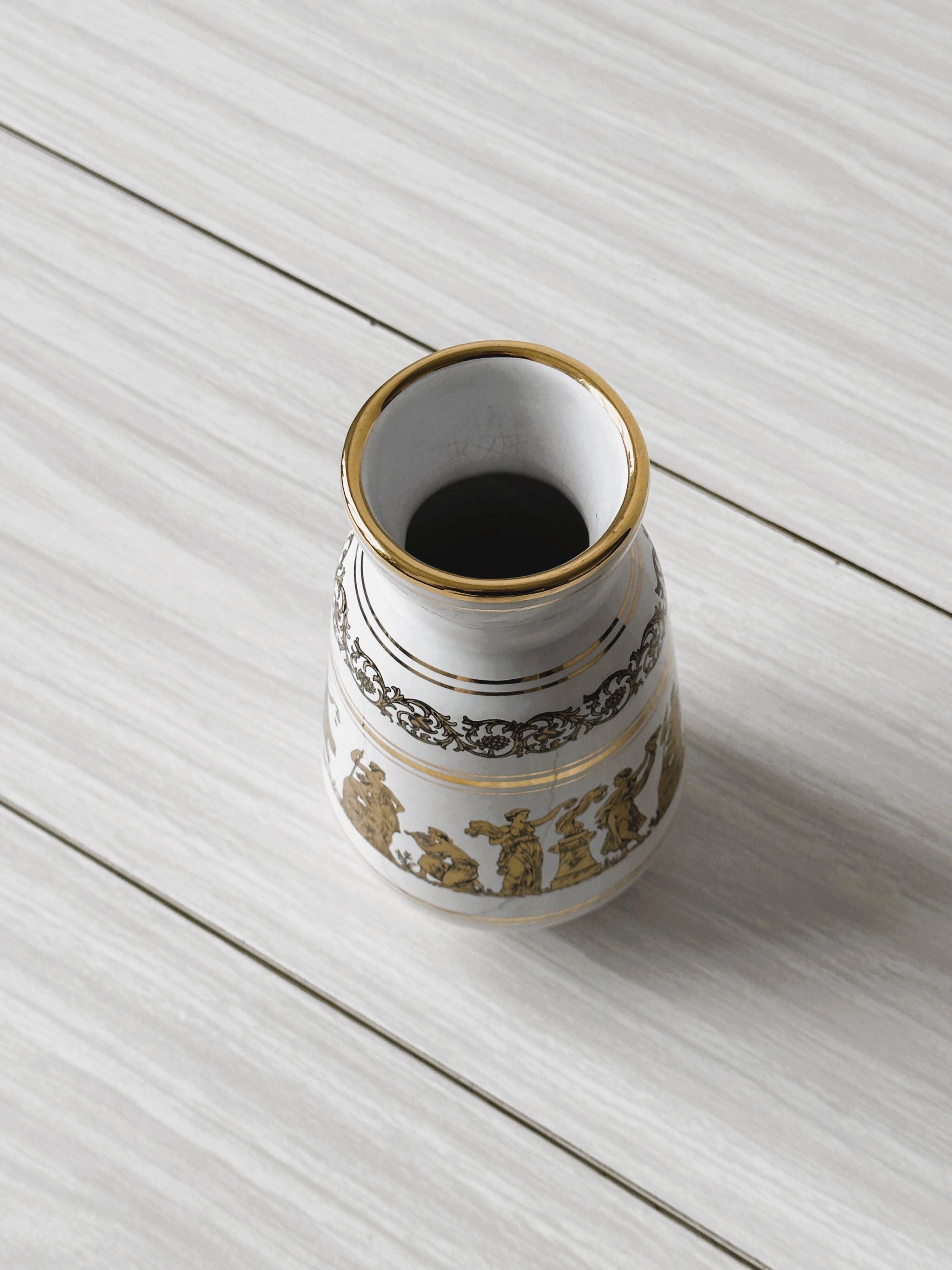 Vase en céramique grecque vintage par Neofitou