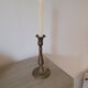 Simple brass candle holder