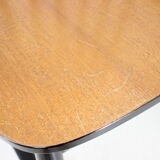 1960s Varjosen Puunjalostus beech rocking chair, Finland