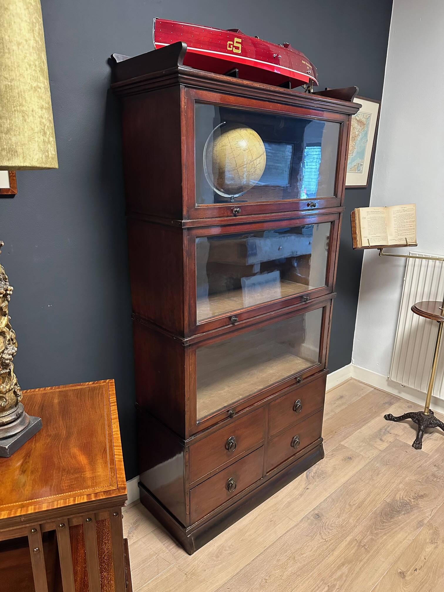 Antique bookcase
