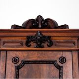 Historic corner commode from around 1900. after renovation