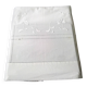 White cotton cloth with embroidery and cutwork 2.25 x 3.05 m